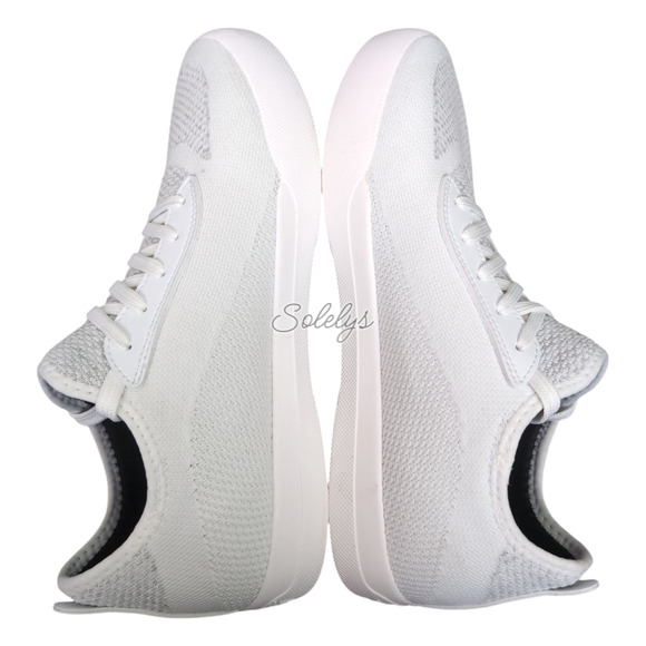 Vessi Weekend Mens 8 Marble White Waterproof Dyma-Tex Knit Casual Sneaker - Picture 9 of 11